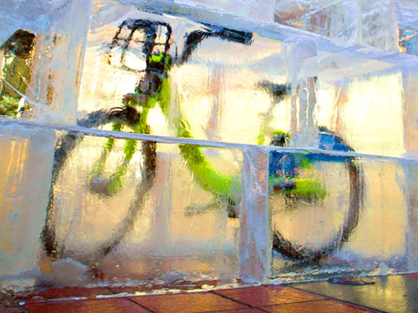 A place known for long, harsh  winters becomes the nation's top cycling city.